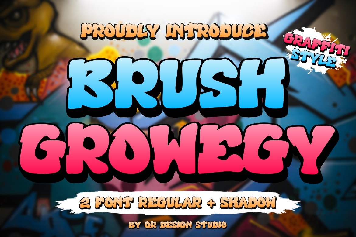 Font Brush Growegy