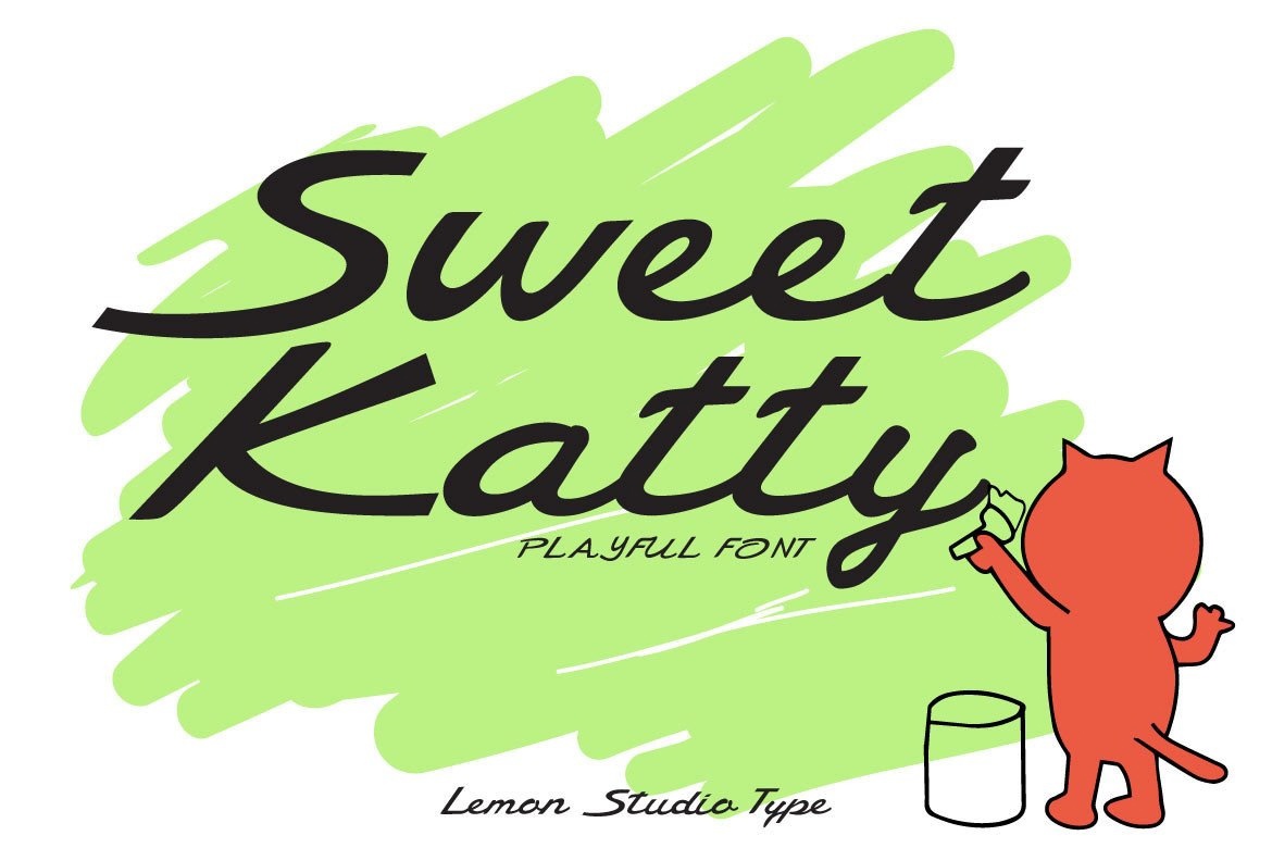 Font Sweet Katty