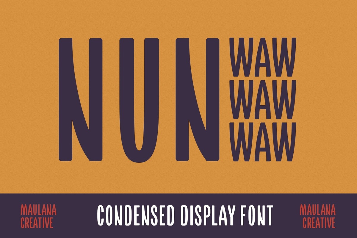 Font Nun Waw