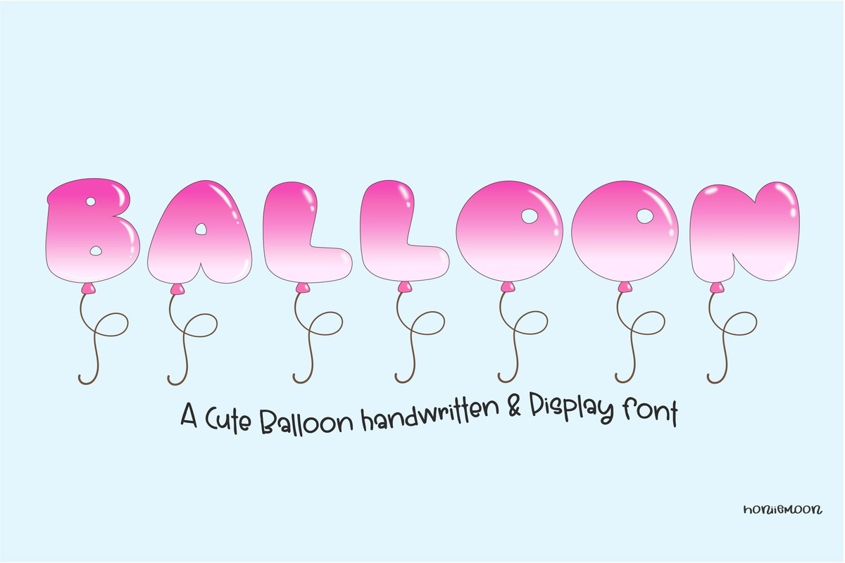 Font Balloon