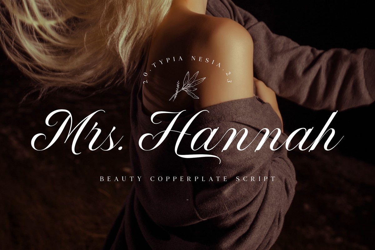 Font Mrs Hannah