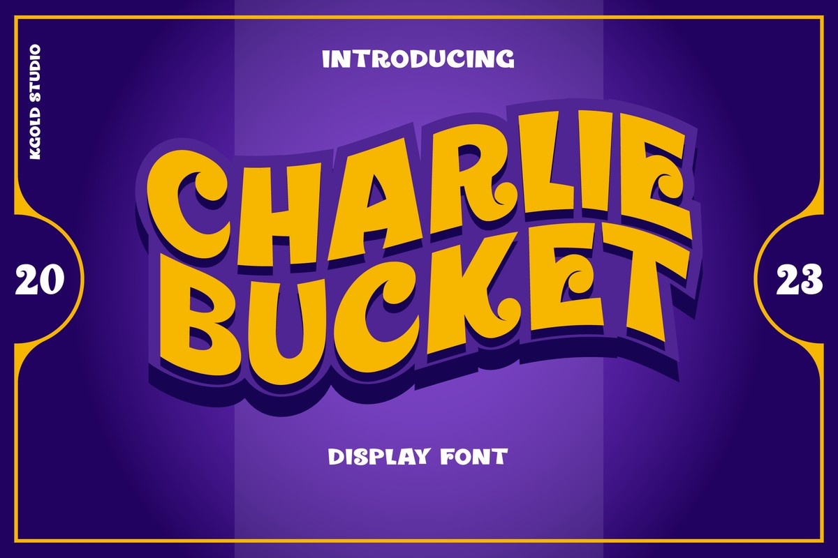 Font Charlie Bucket