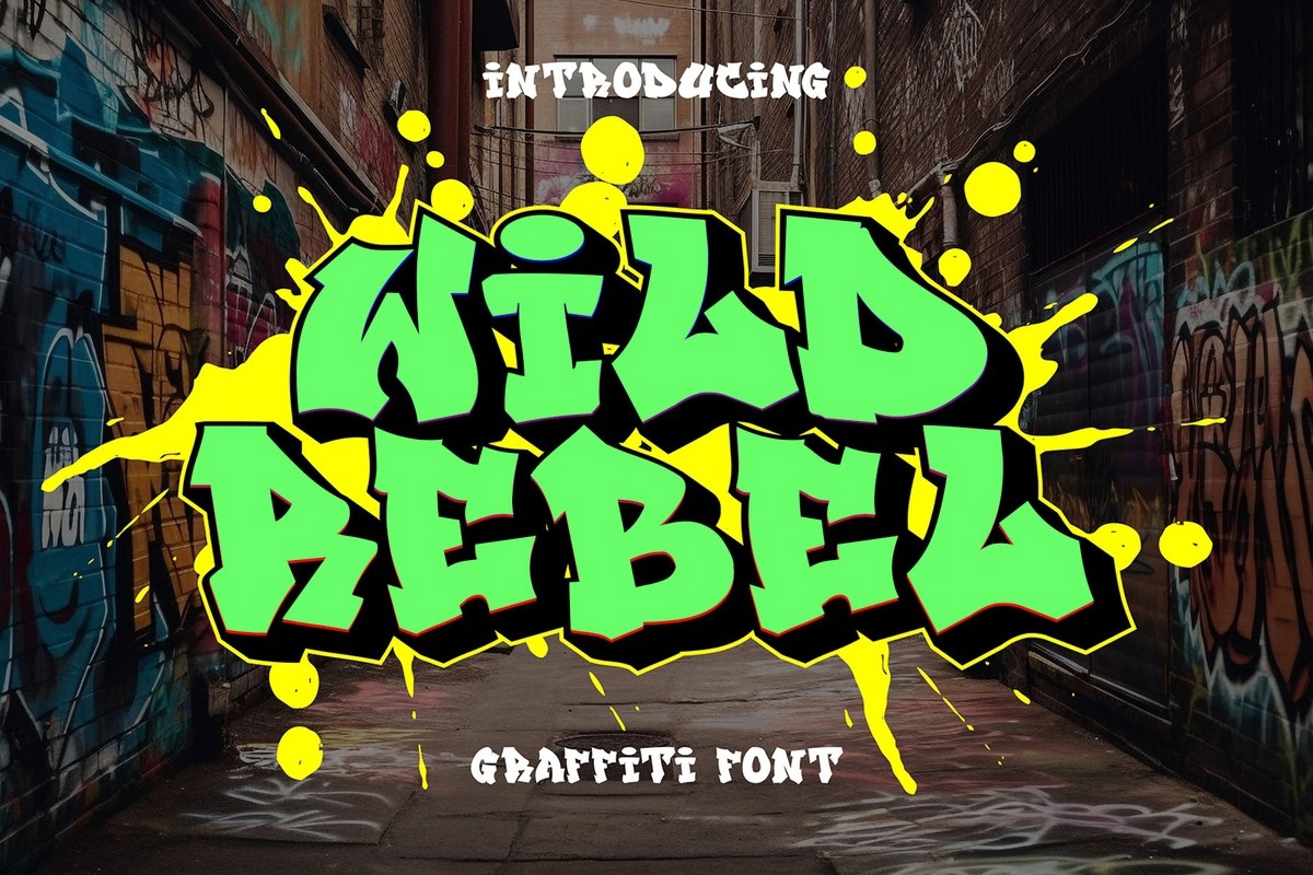 Font Wild Rebel