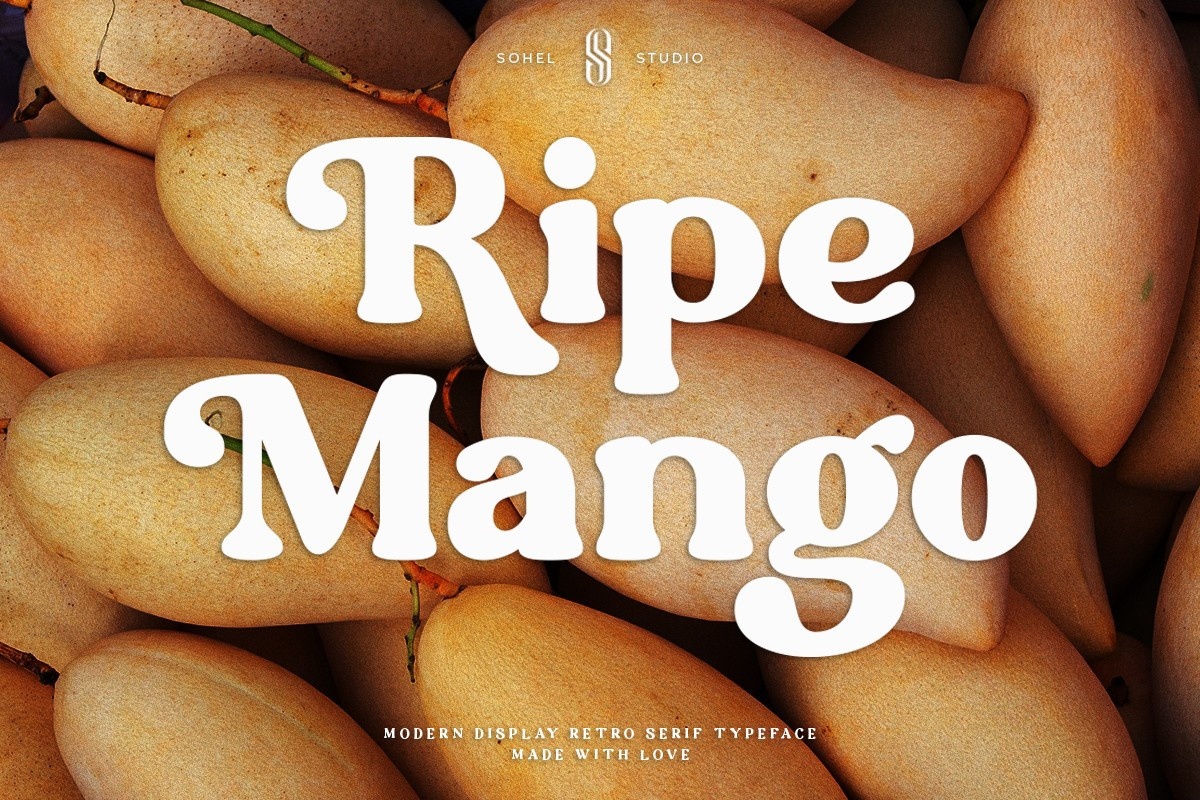 Font Ripe Mango