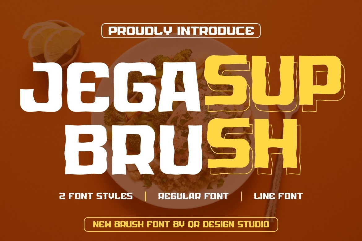 Font Jegasup Brush