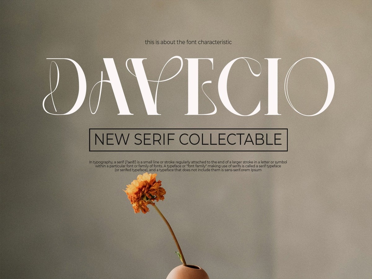 Font Davecio