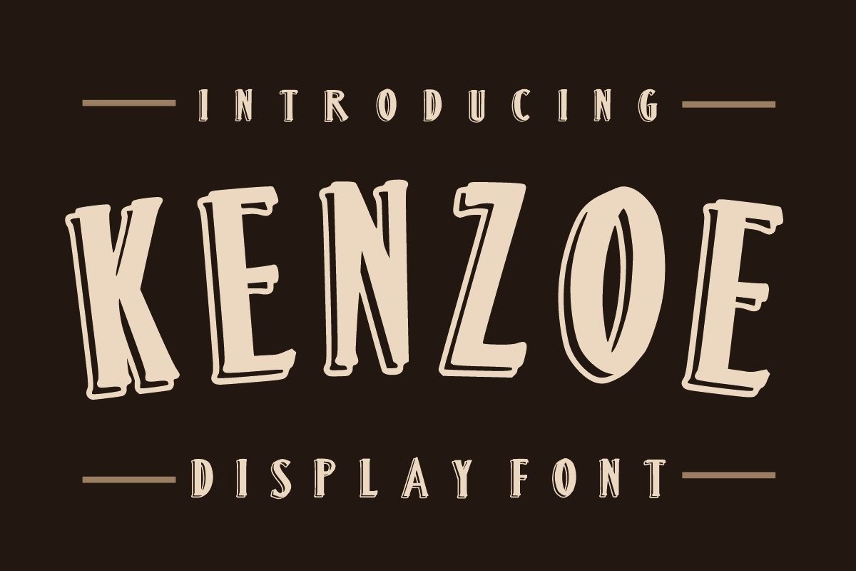 Font Kenzoe