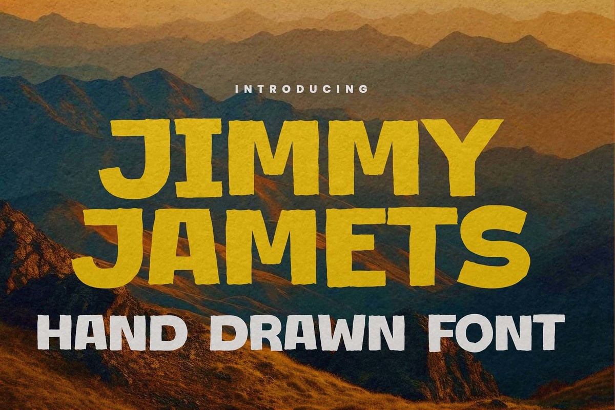 Font Jimmy Jamets