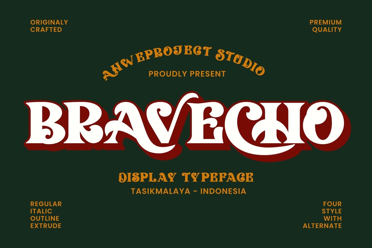 Font Bravecho