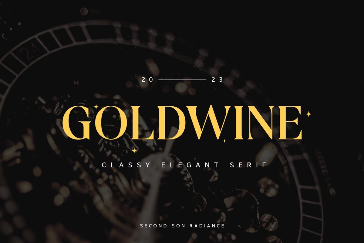 Font Goldwine