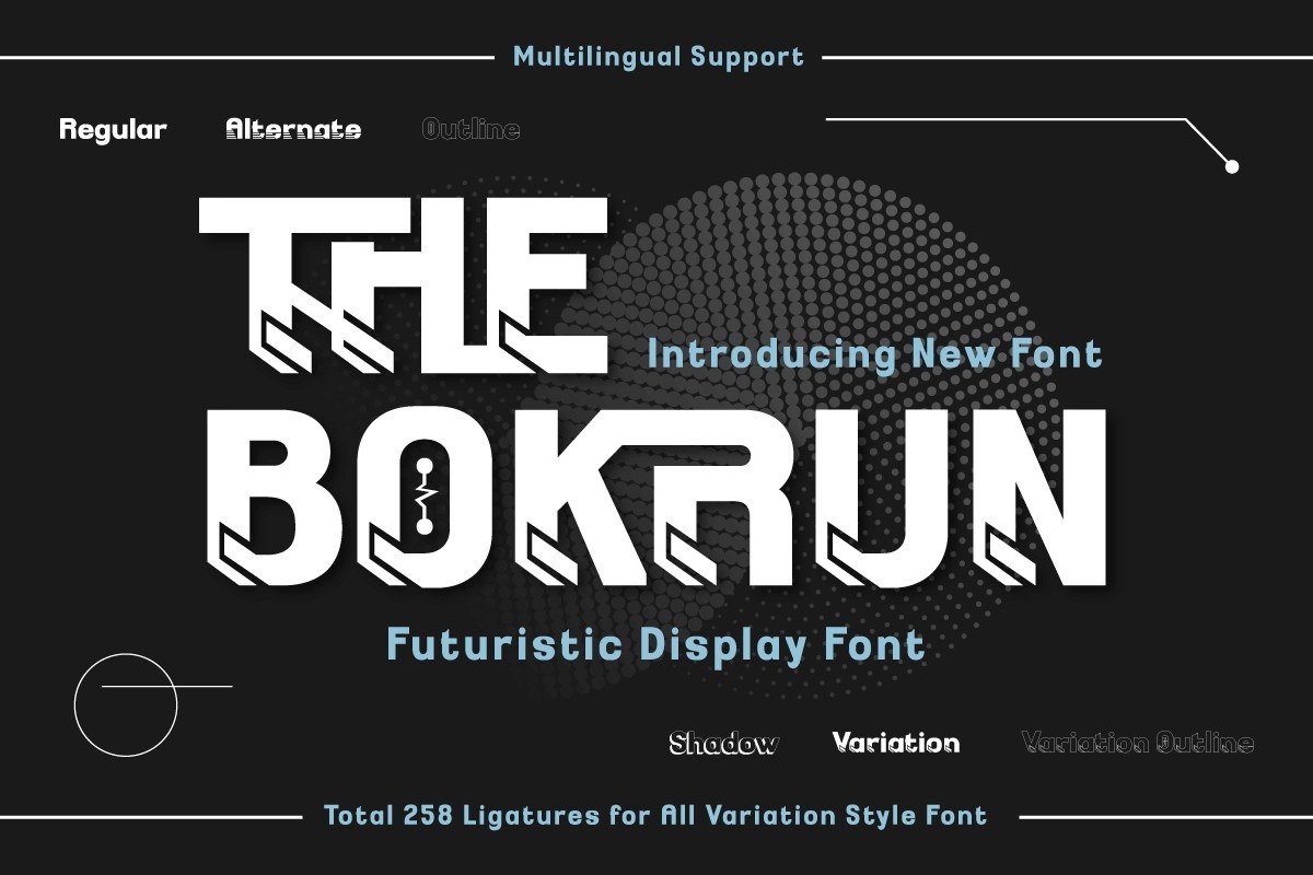 Font The Bokrun