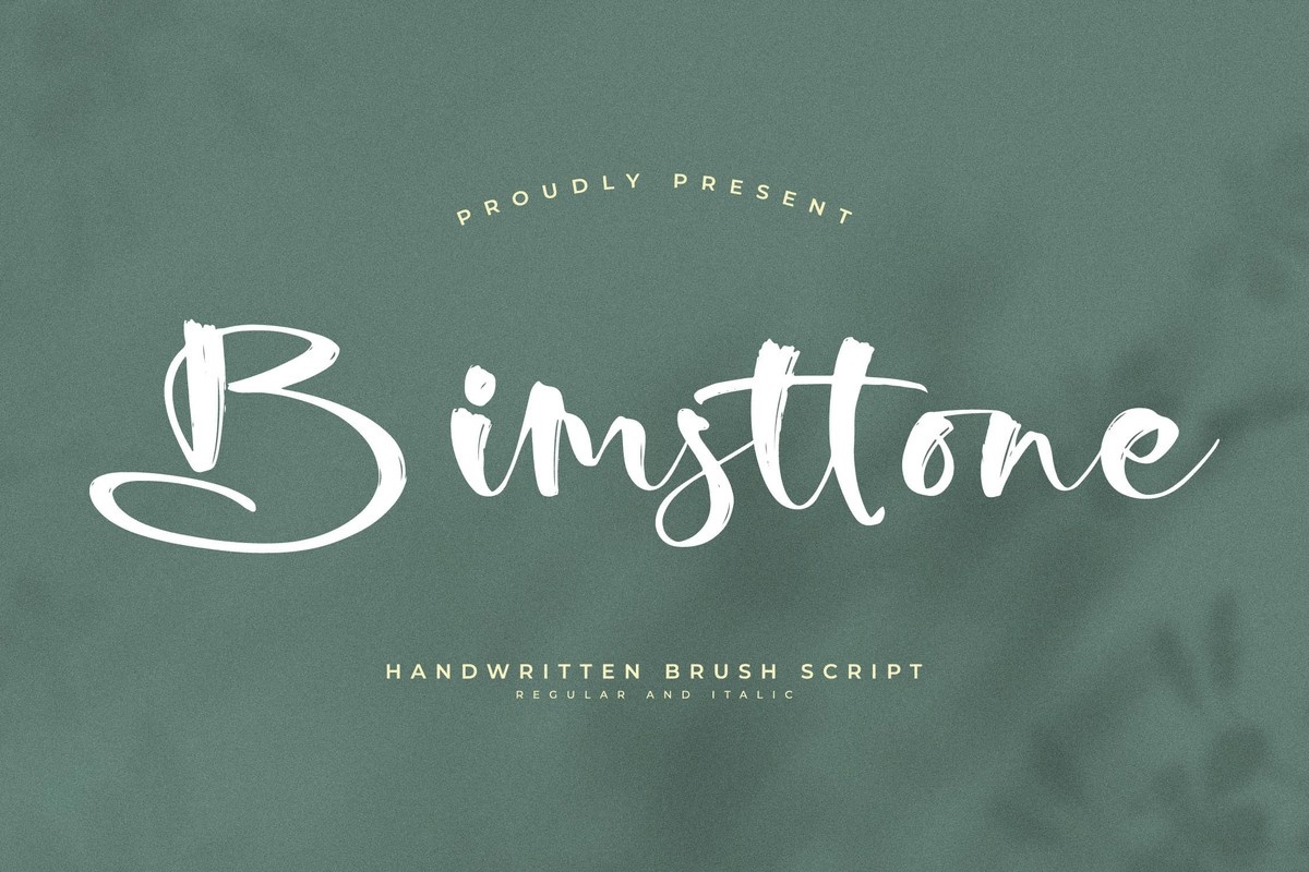 Font Bimsttone