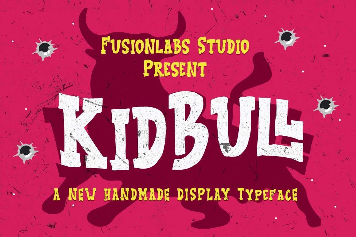 Font Kid Bull Typeface
