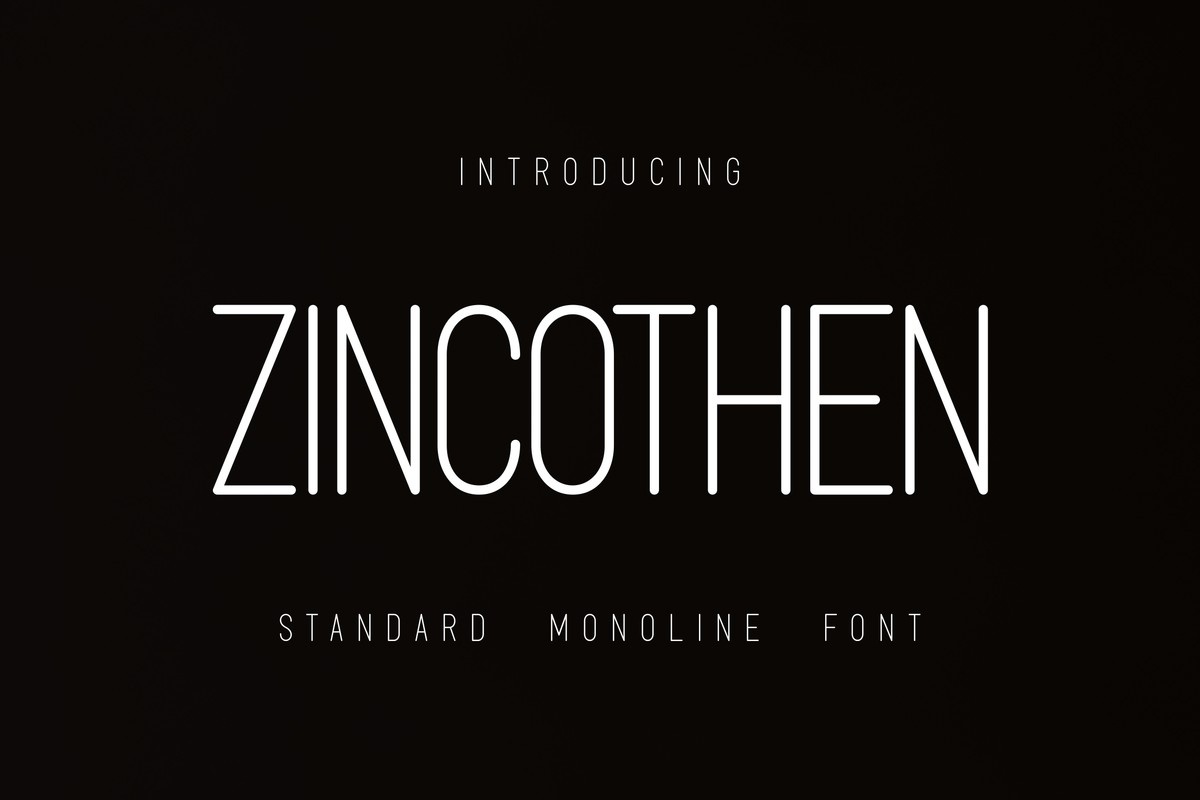 Font Zincothen