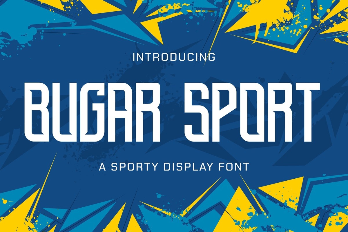 Font Bugar Sport