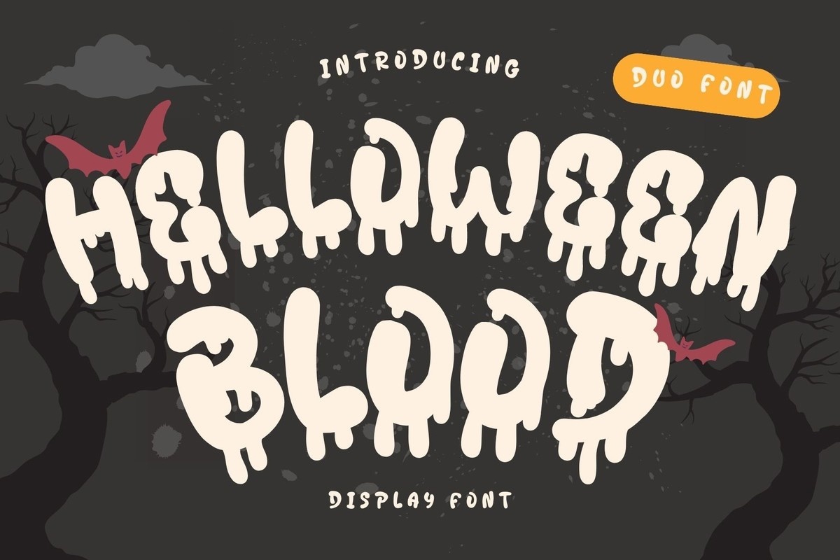 Font Helloween Blood