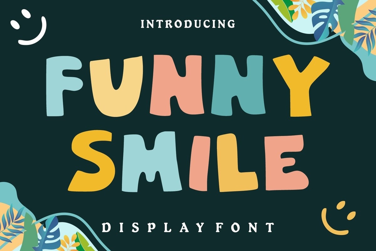 Font Funny Smile