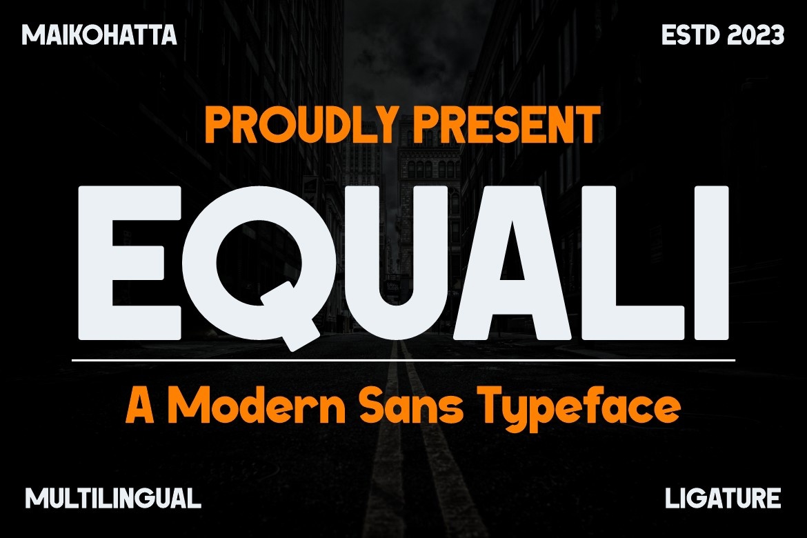 Font Equali