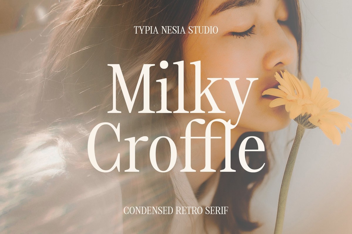 Font Milky Croffle