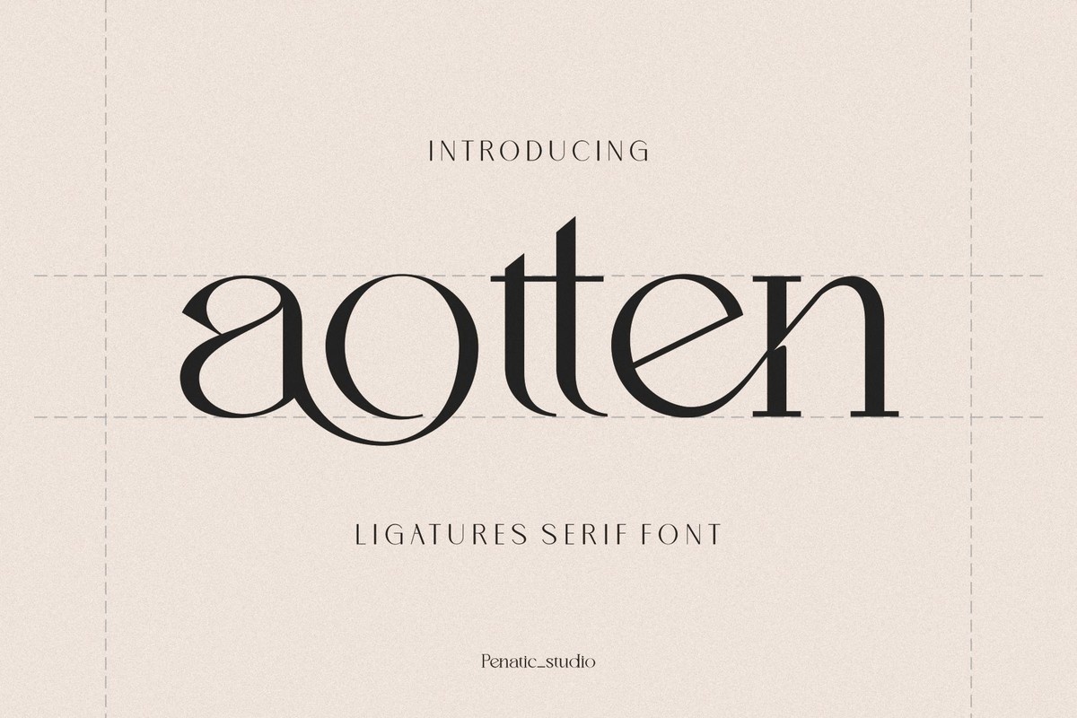 Font Aotten