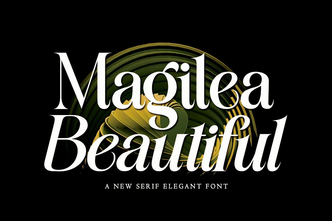 Font Maligea Beautiful