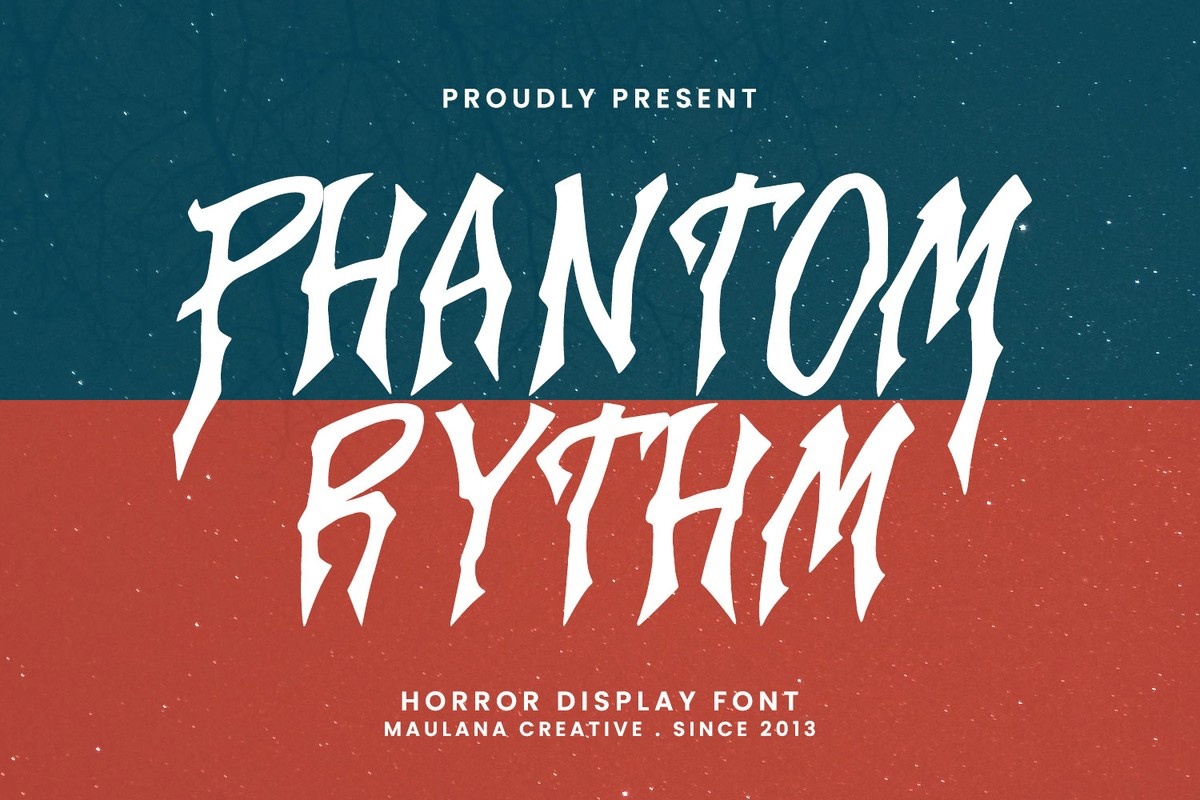 Font Phantom Rythm