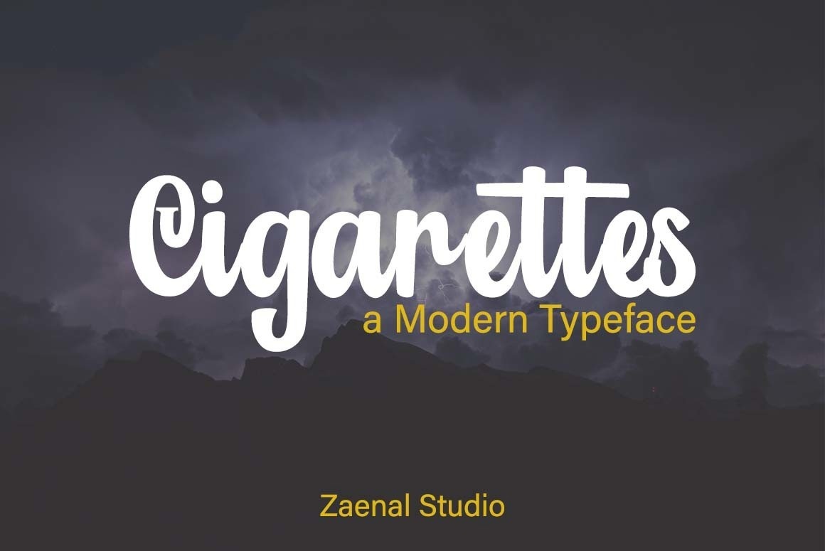 Font Cigarettes