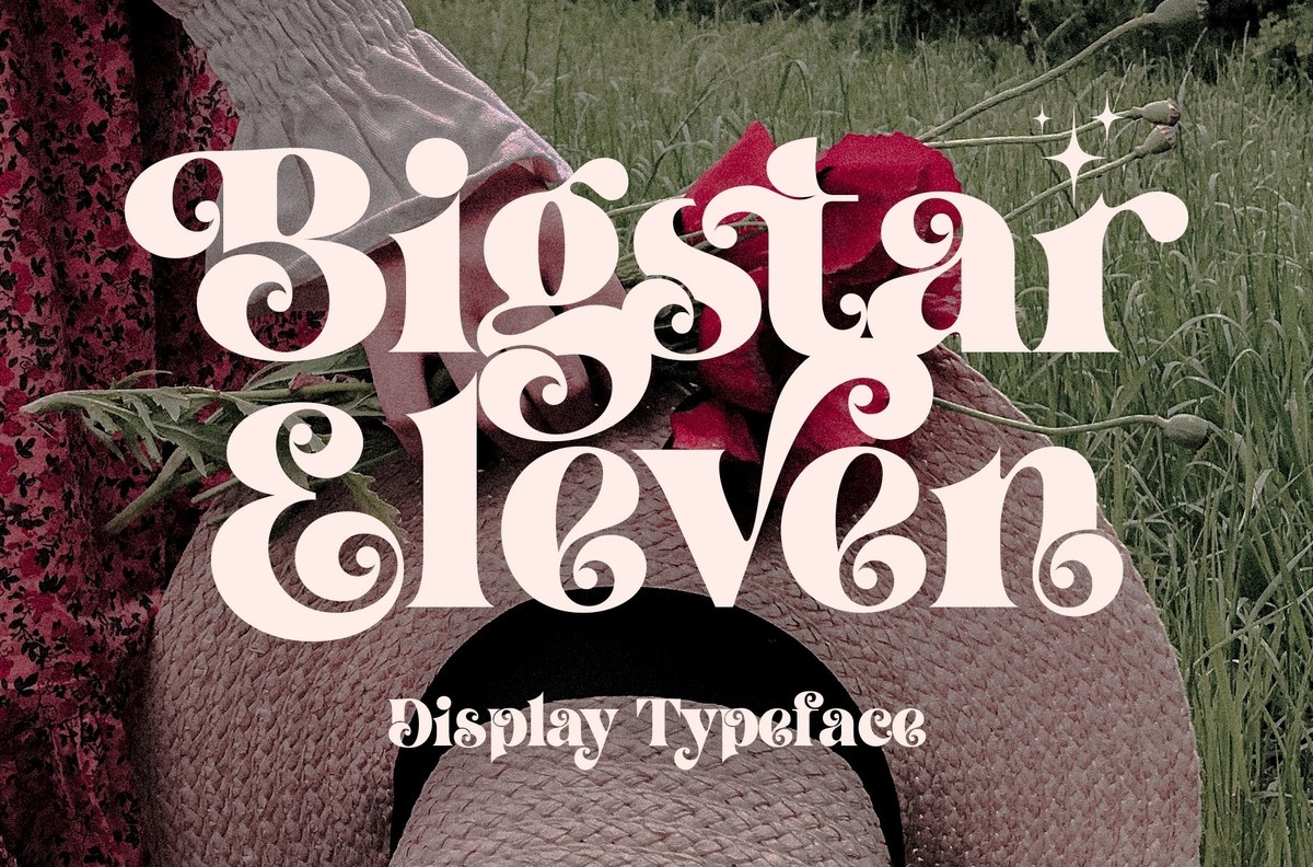 Font Bigstar Eleven