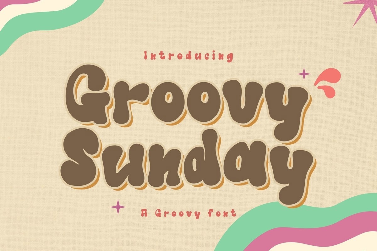 Font Groovy Sunday