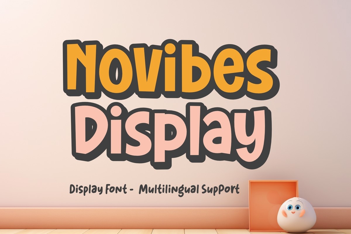 Font Novibes Display