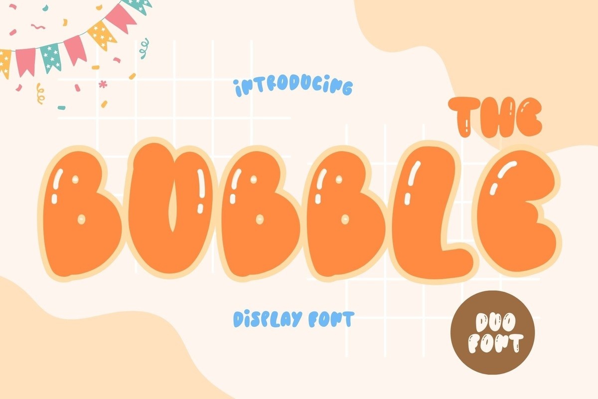 Font The Bubble