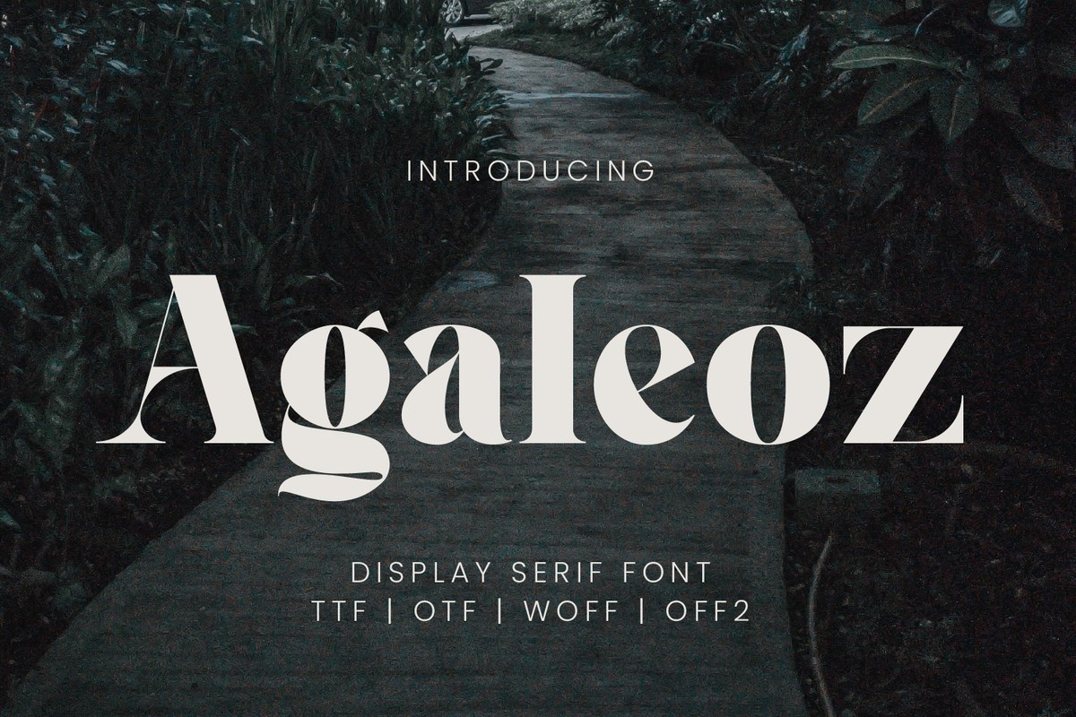 Font Agaleoz