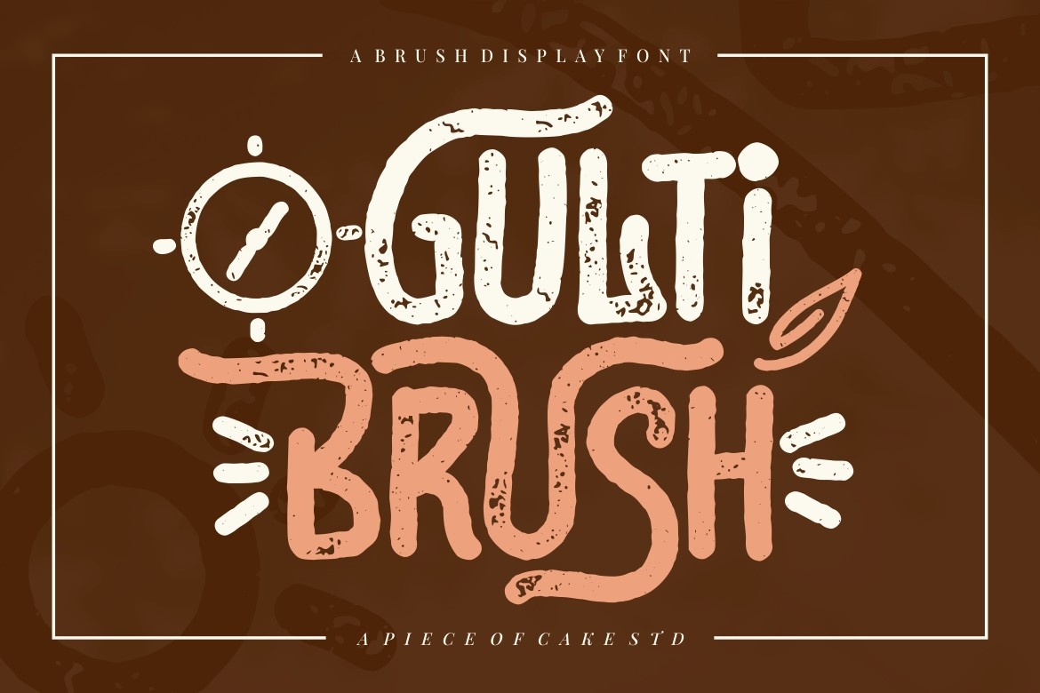 Font Gulti Brush