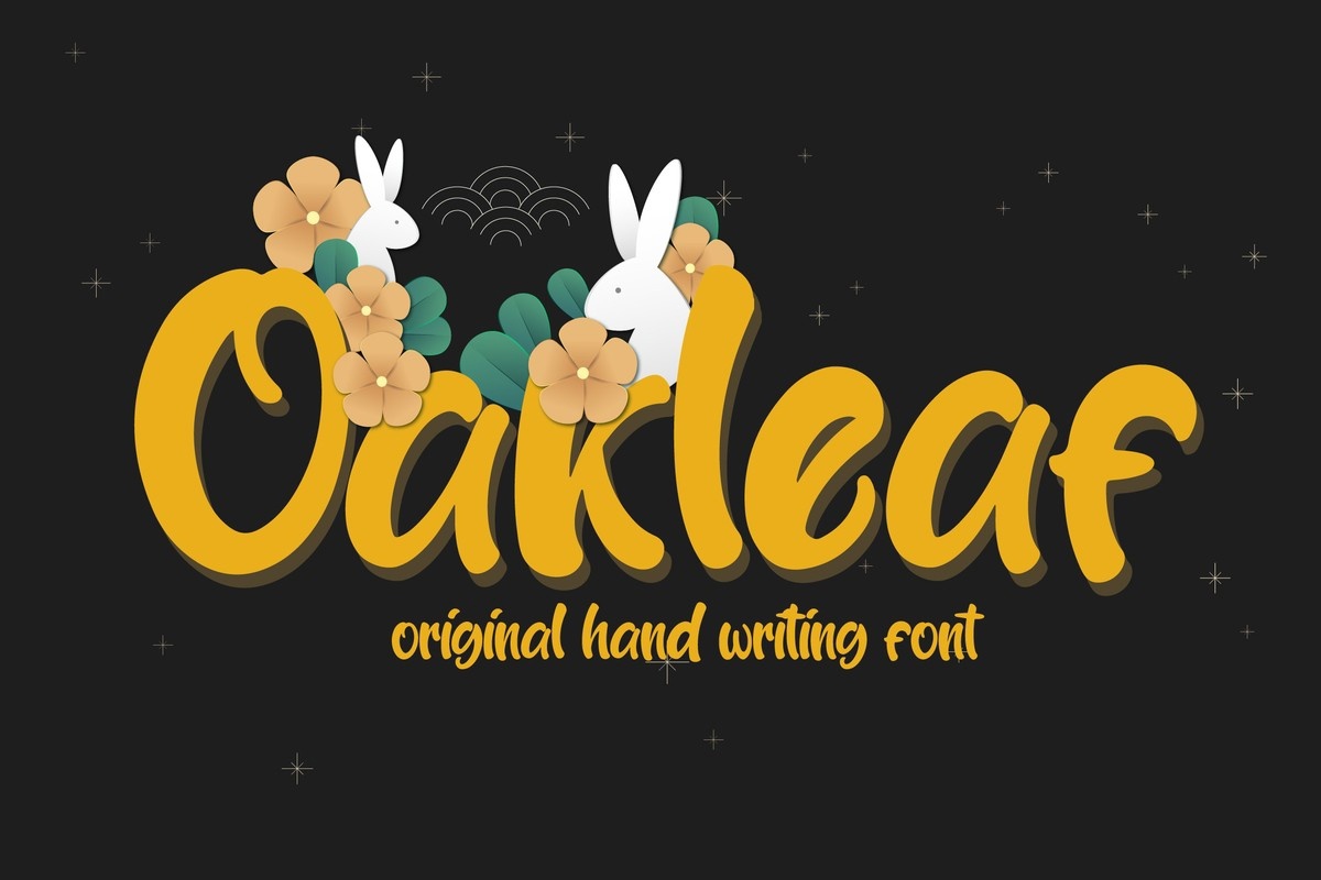 Font Oakleaf