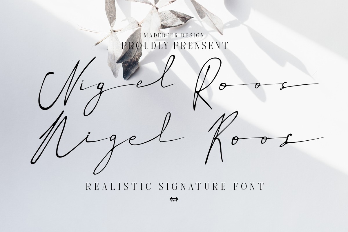 Font Nigel Roos