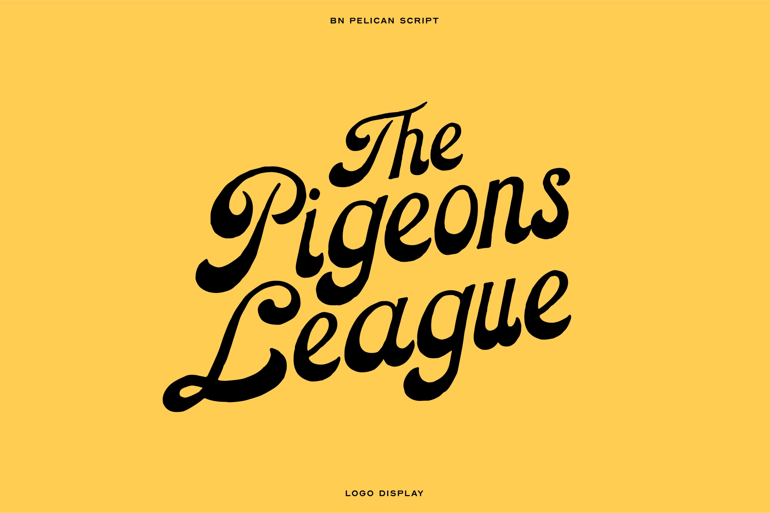 Font BN Pelican Script