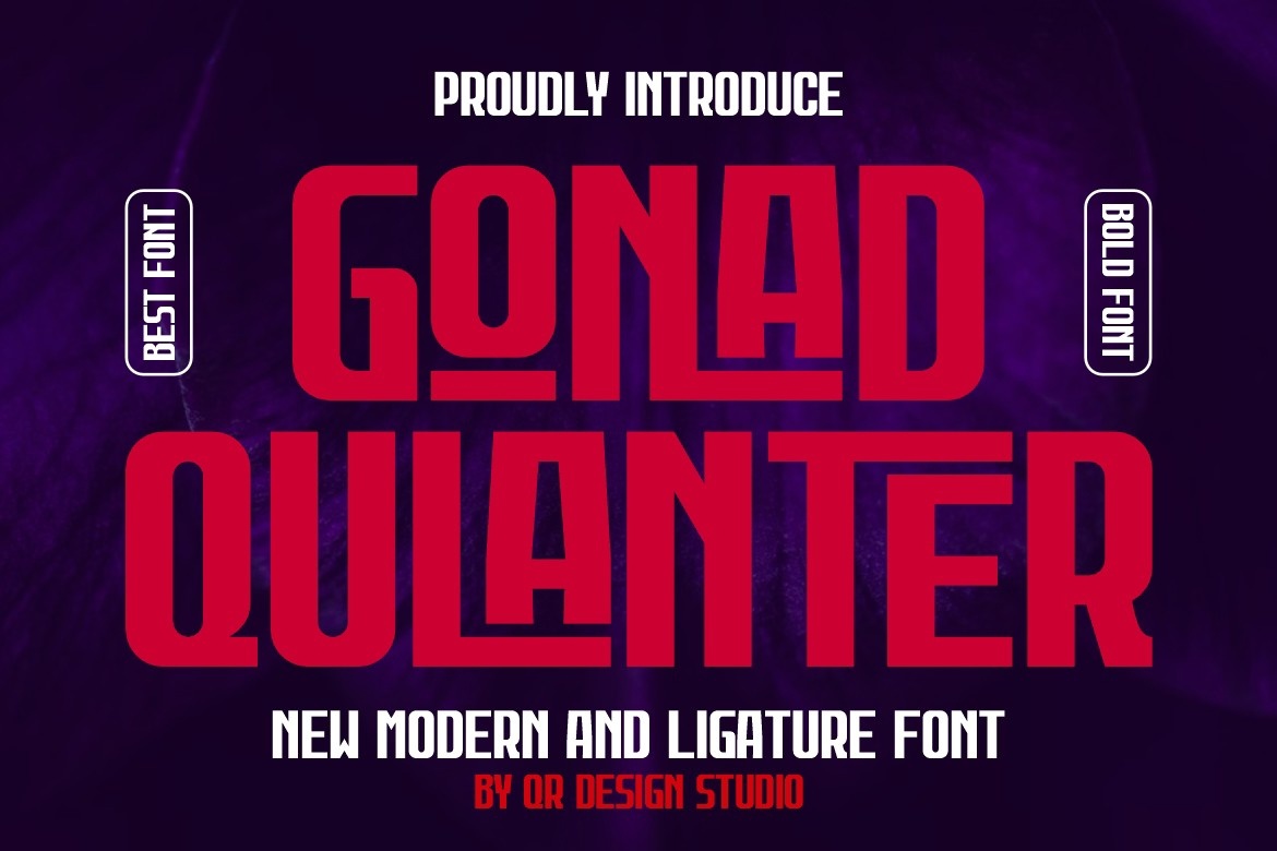 Font Gonad Qulanter
