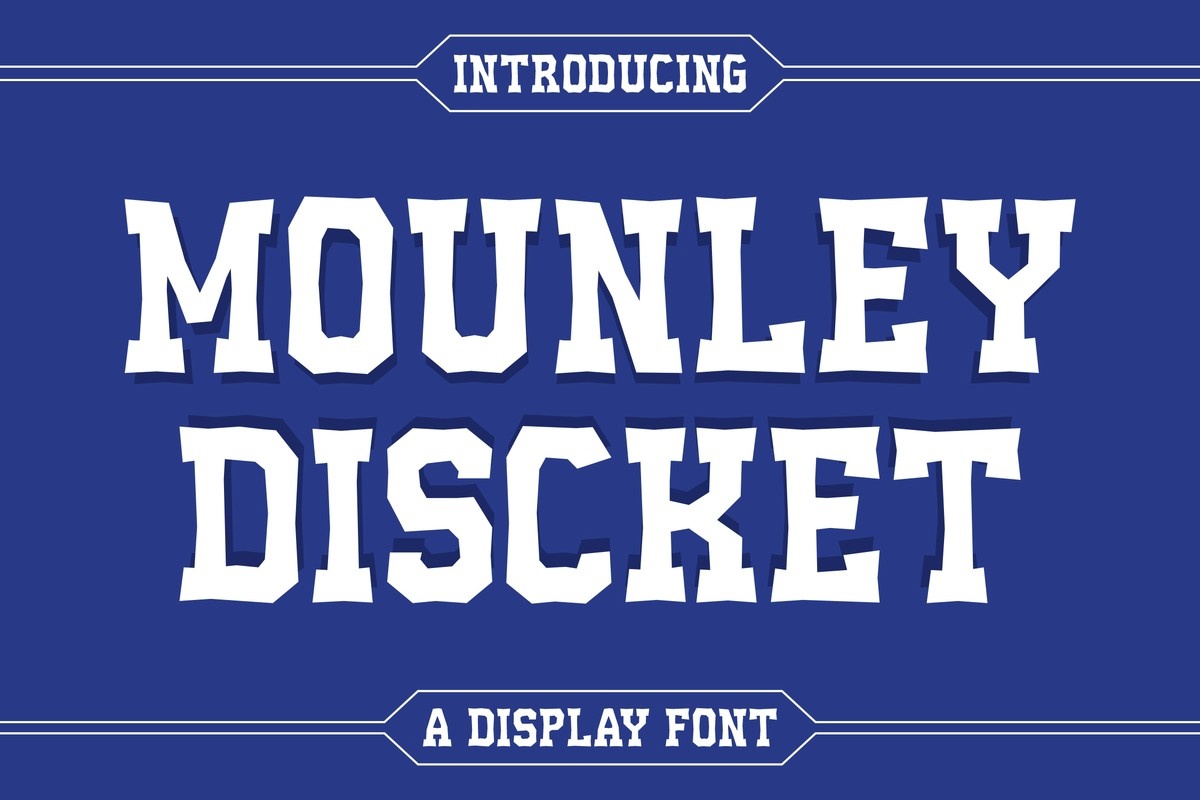 Font Mounley Discket