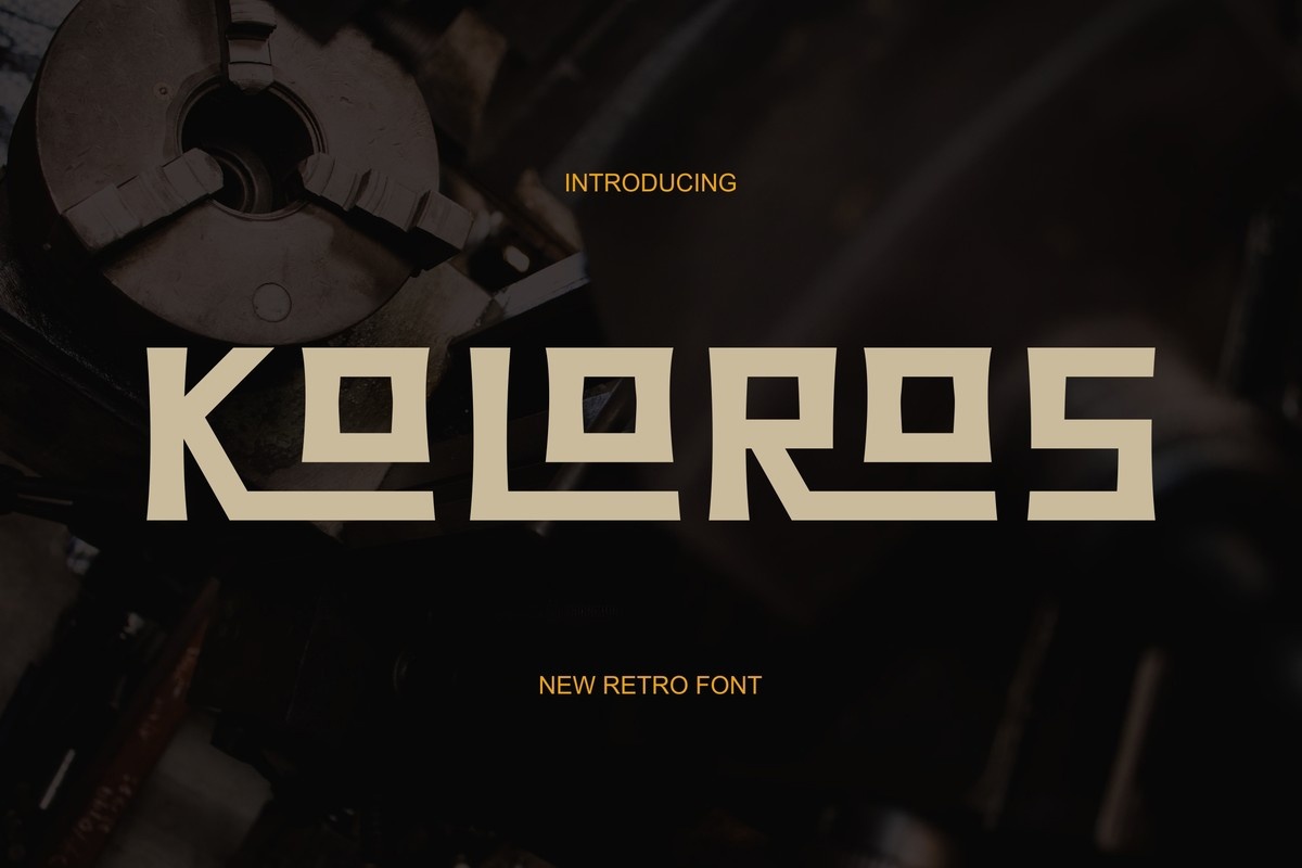 Font Koloros