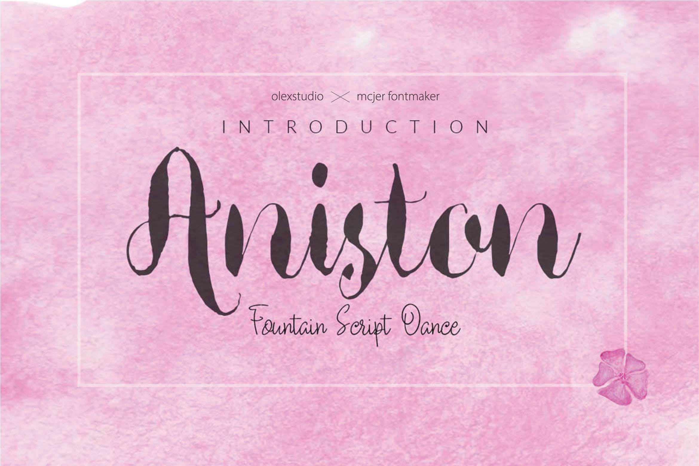 Font Aniston