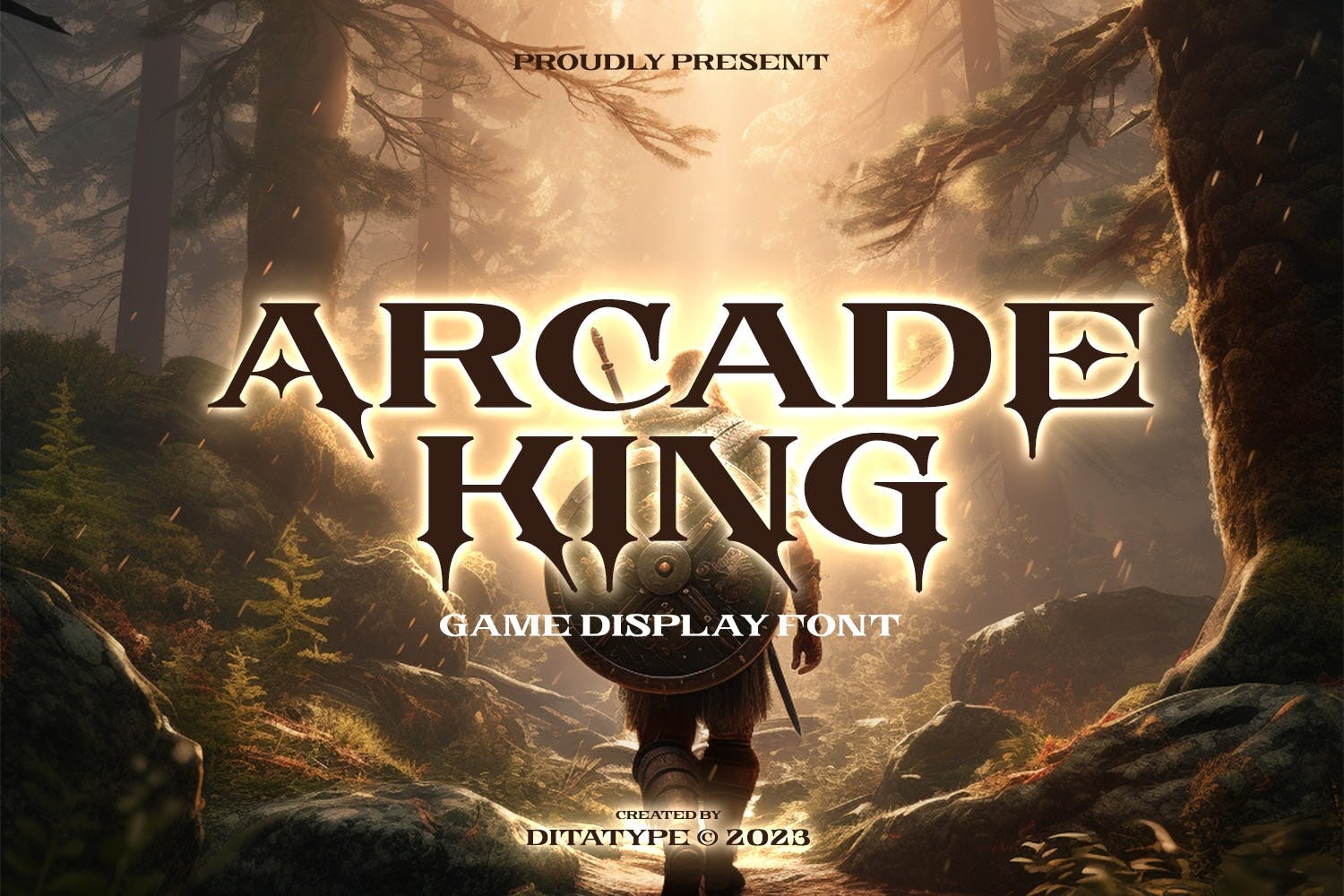Font Arcade King