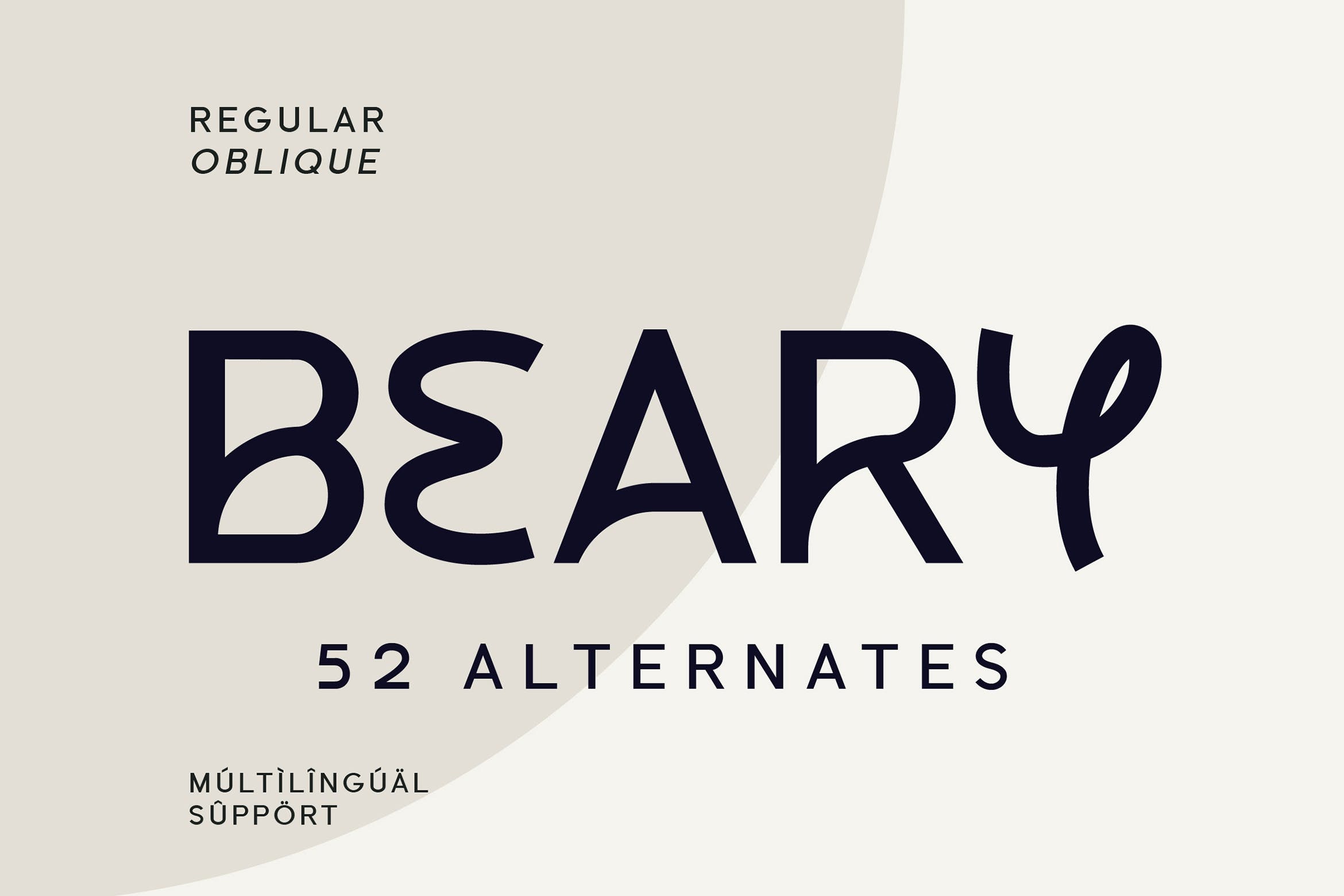 Font Beary