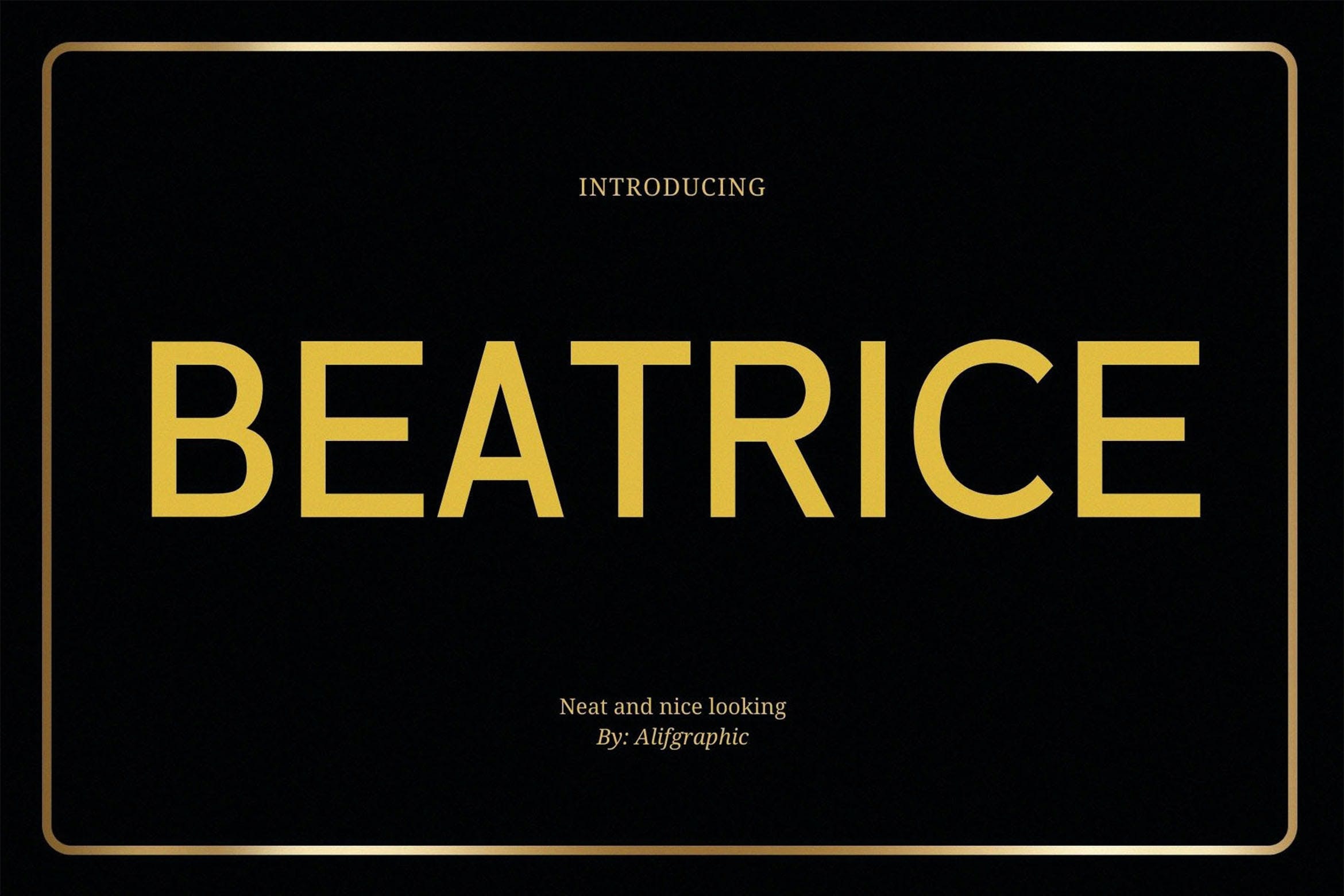 Font Beatrice