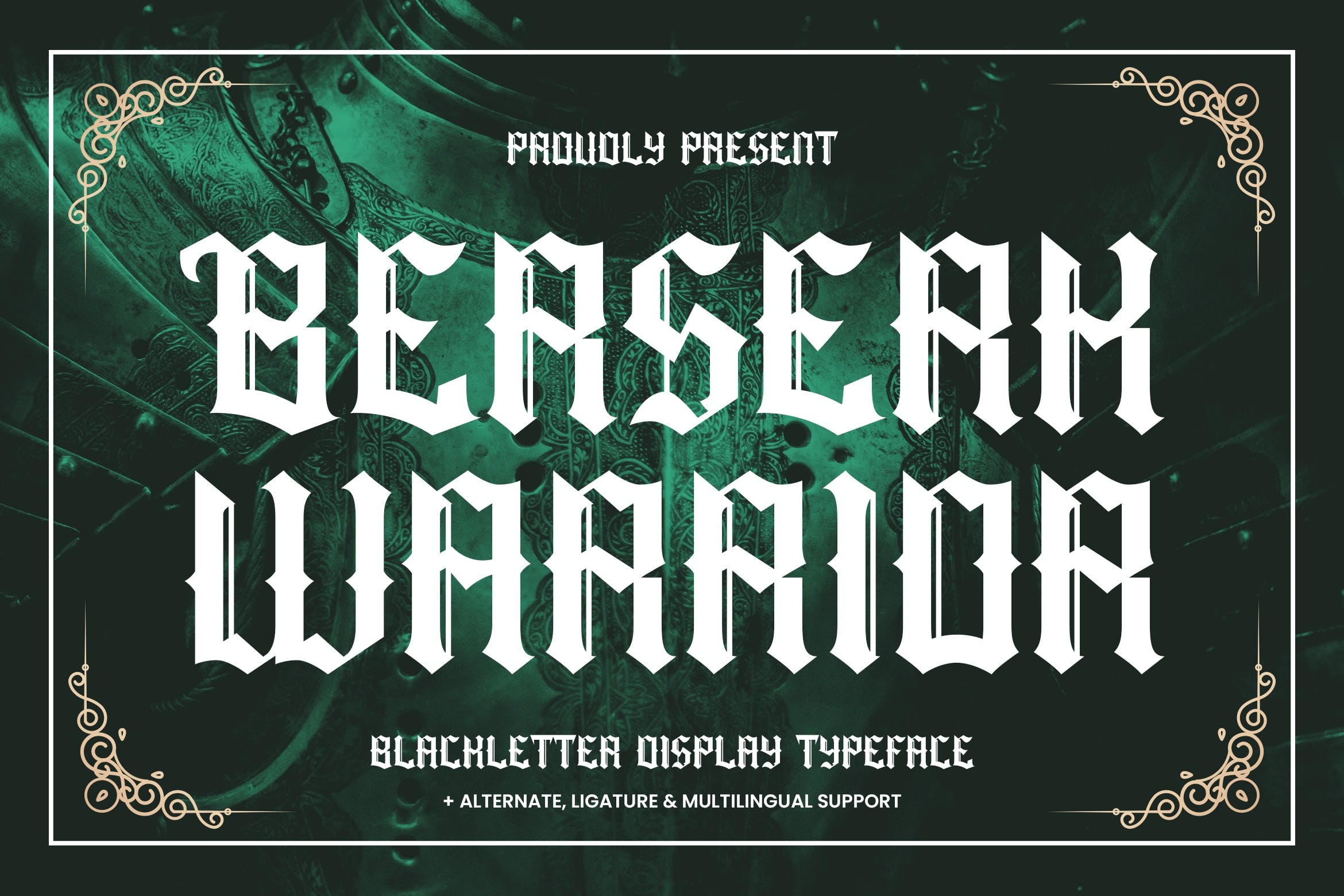 Font Berserk Warrior