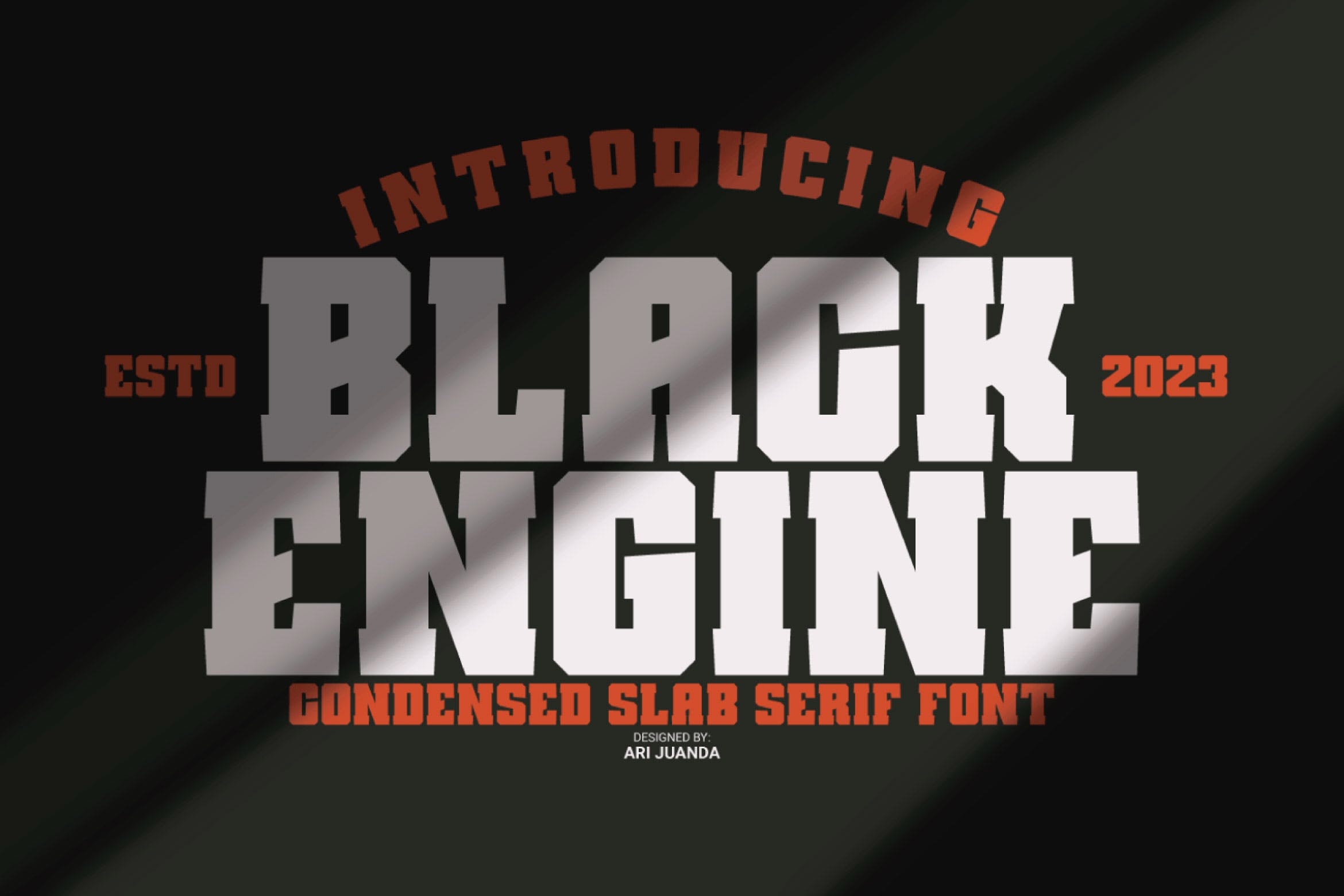 Font Black Engine