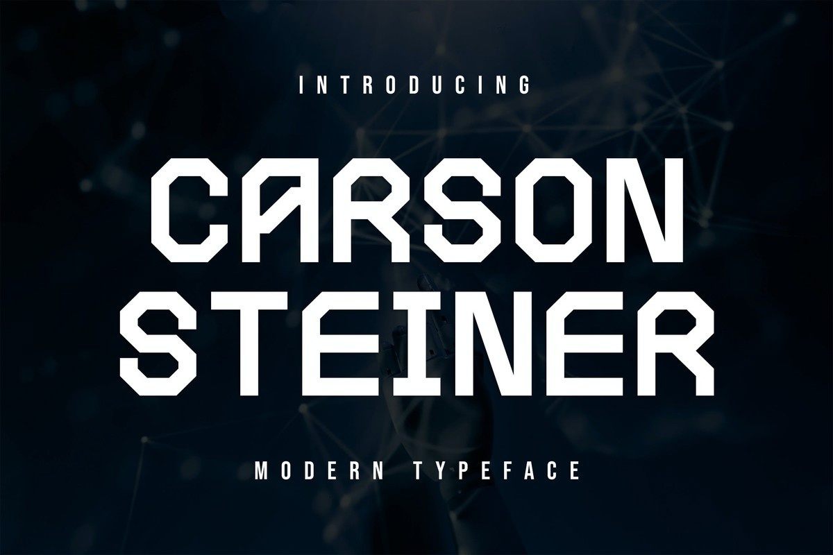 Font Carson Steiner