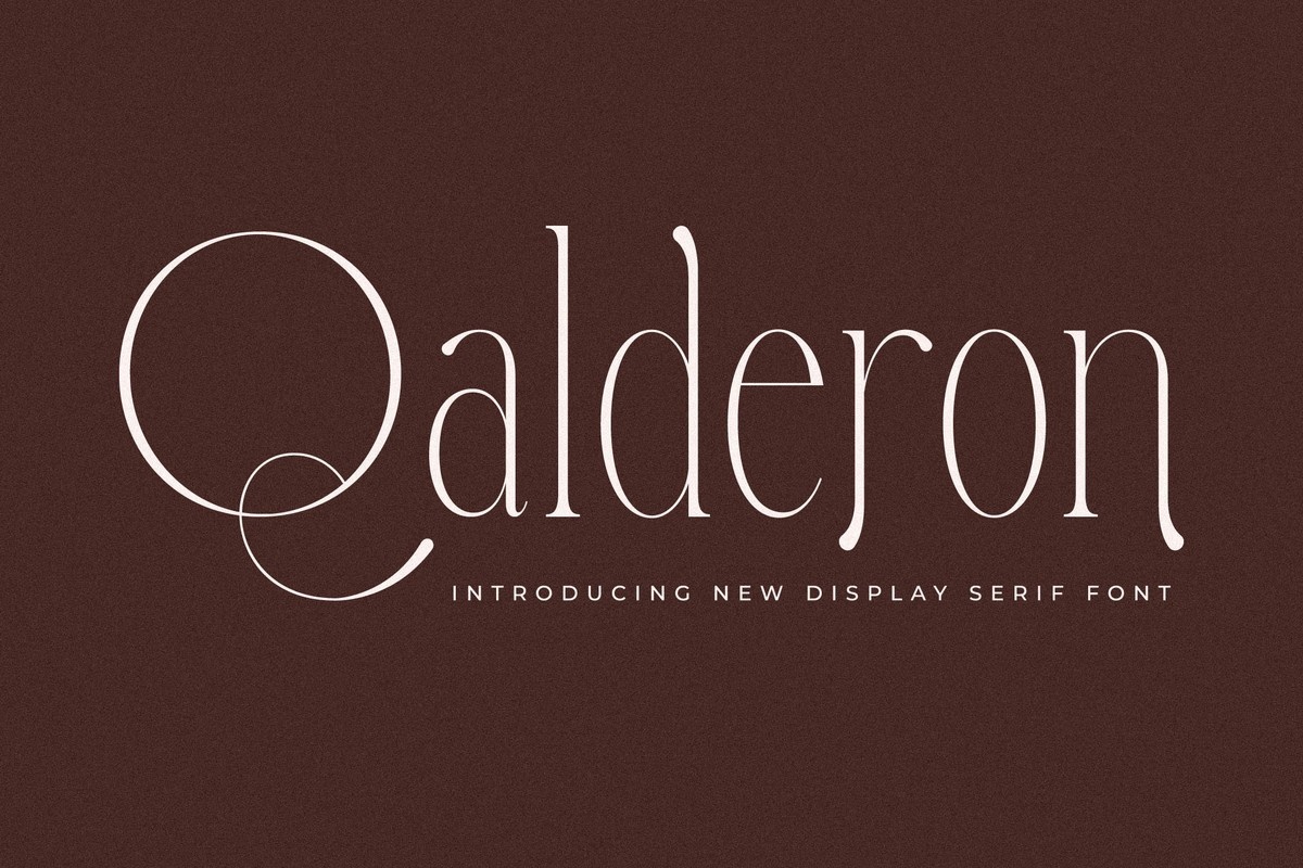 Font Qalderon