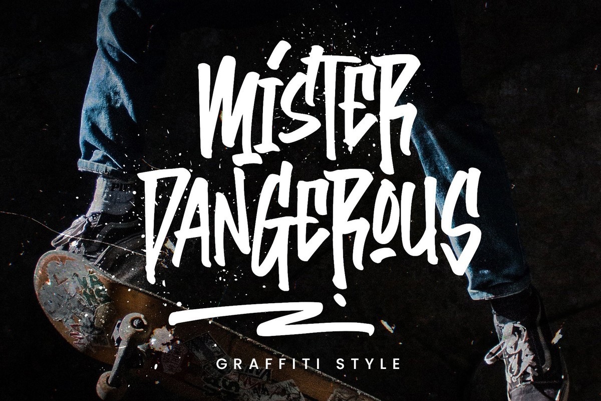 Font Mister Dangerous