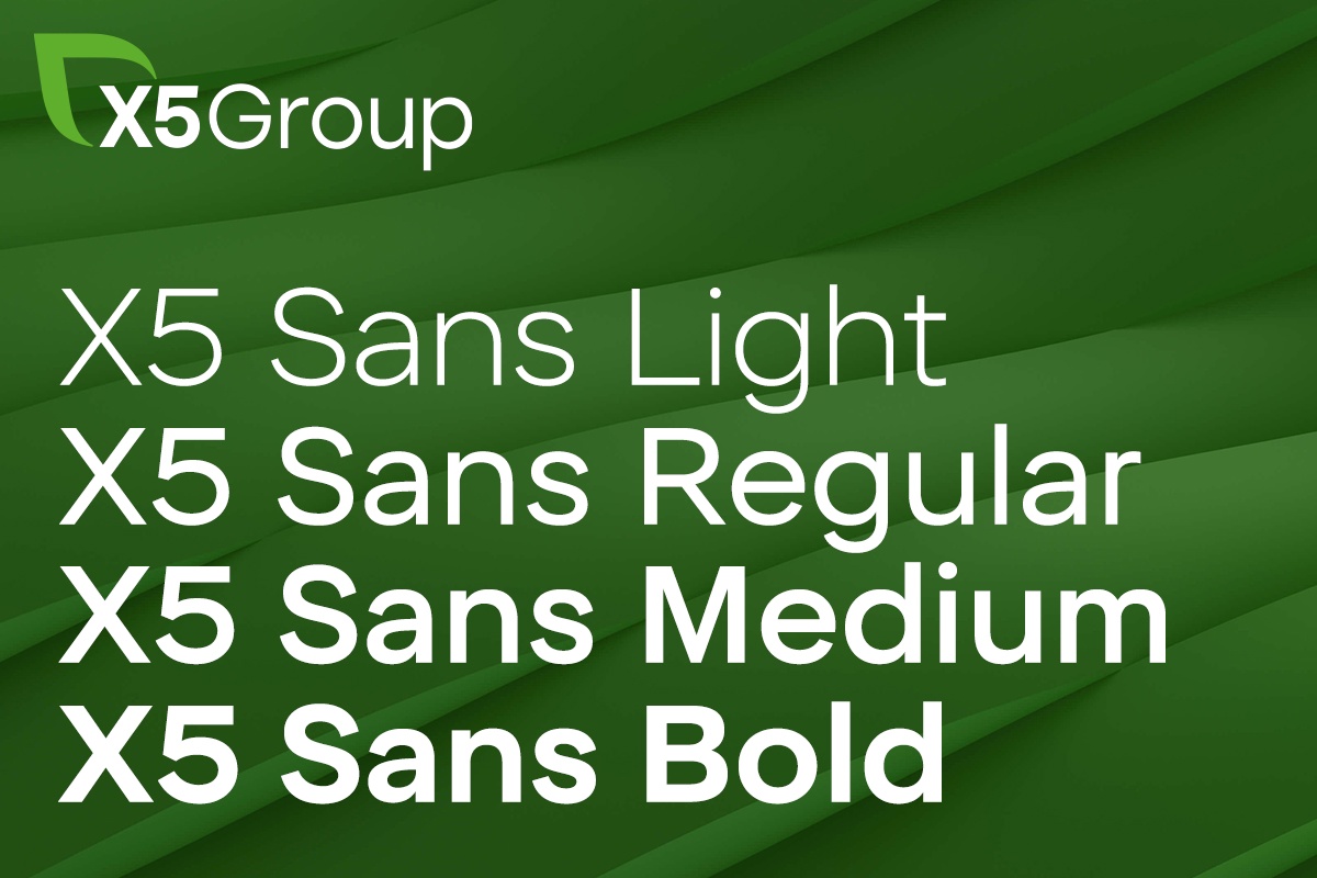 Font X5 Sans (X5 Retail Group)