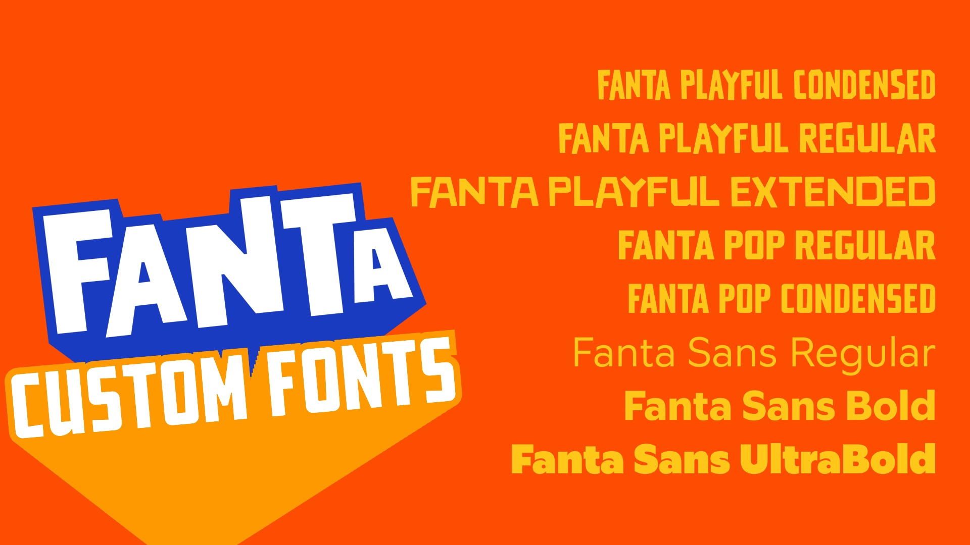 Font Fanta Playful